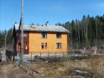 Участок с коттеджем вблизи Приозерска