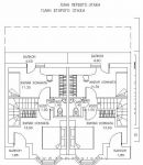 Планировка дуплекса по проекту  Д-01